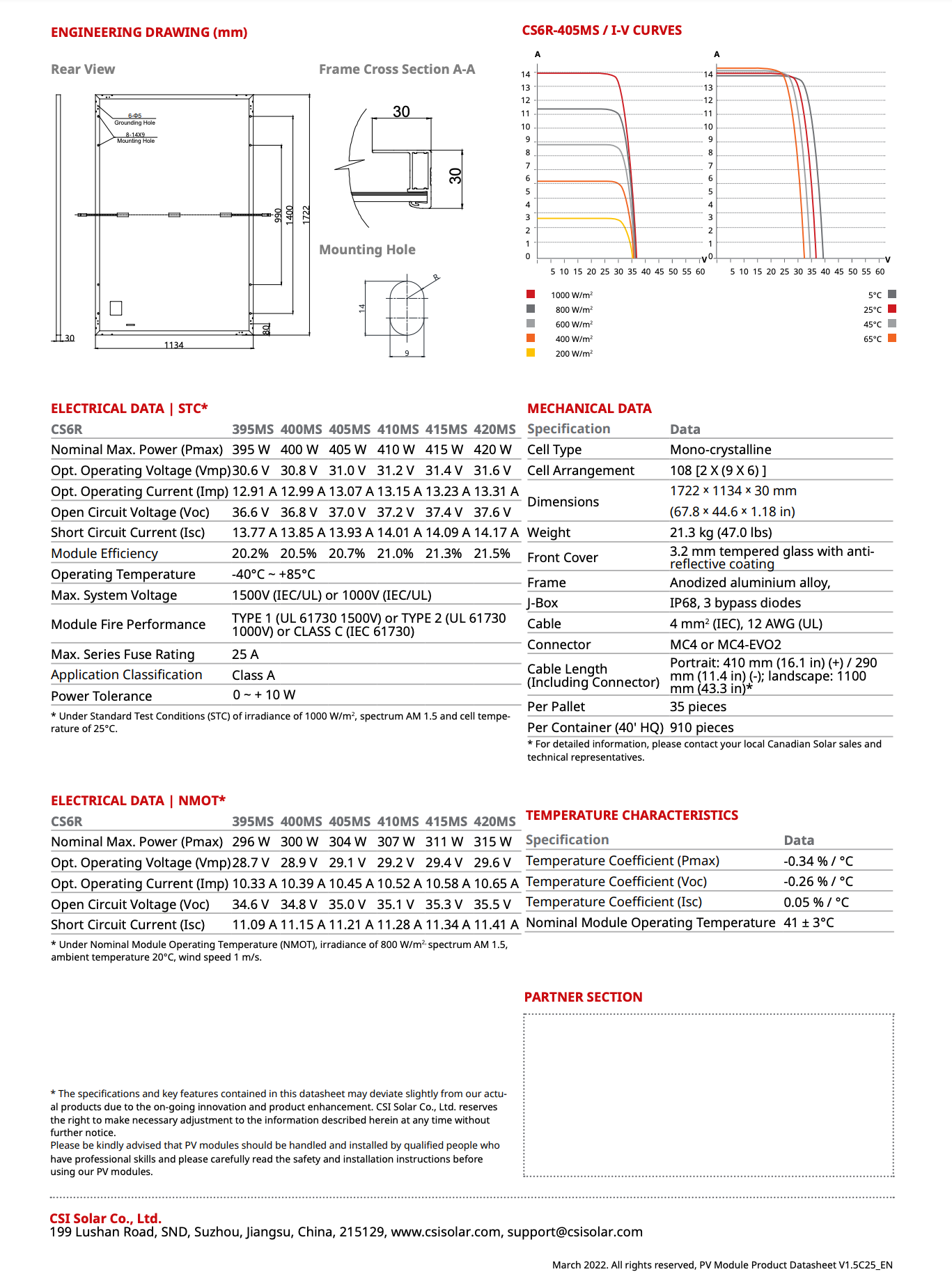 Canadian Solar CS6R-HiKu6 Mono PERC 415 Wpeak Halfcut Black Frame, schwarzer Rahmen, Solarmodul