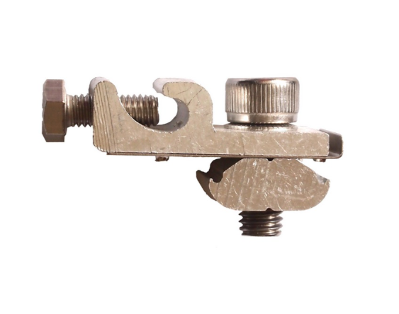 Erdungsklemme für T-Nut Schiene Profilschiene 40x40