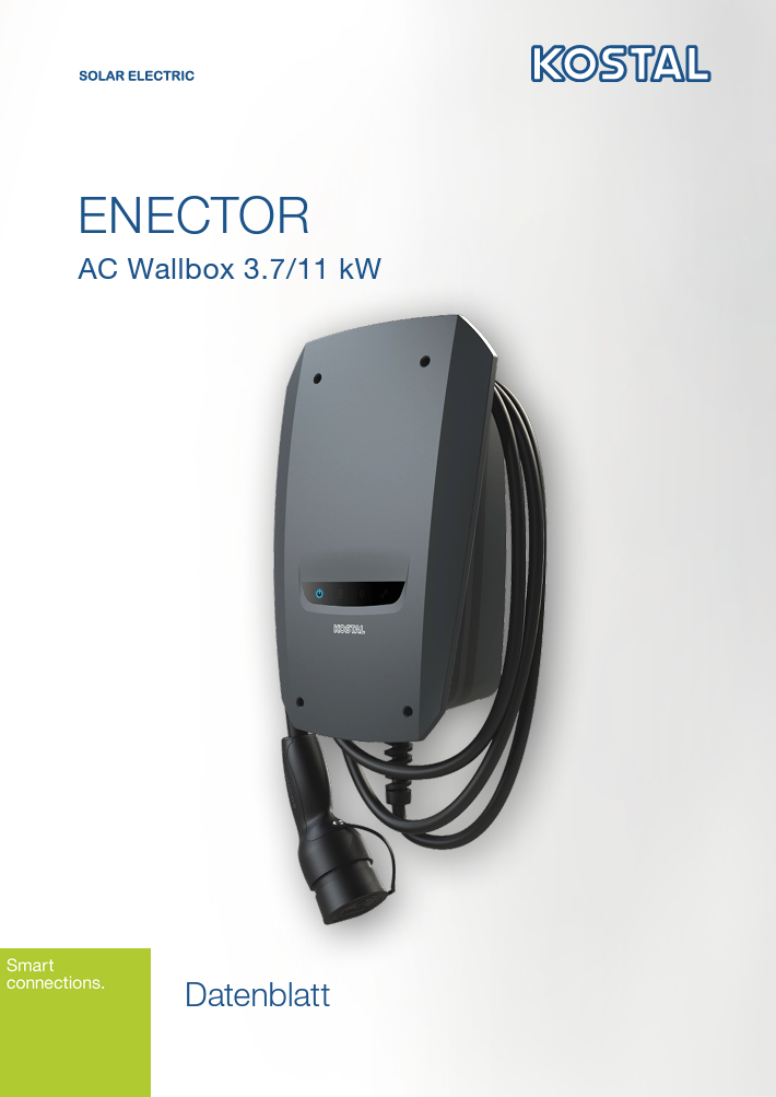 Kostal ENECTOR AC Wallbox 3.7/11 KW