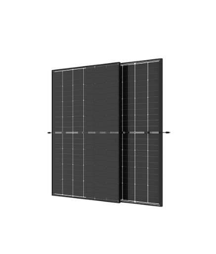 Glas-Glas bifazial: Trina Vertex S+ Solarmodul TSM-NEG9RC.27 black frame 420 425 430 Wp Mono transparente Rückseite