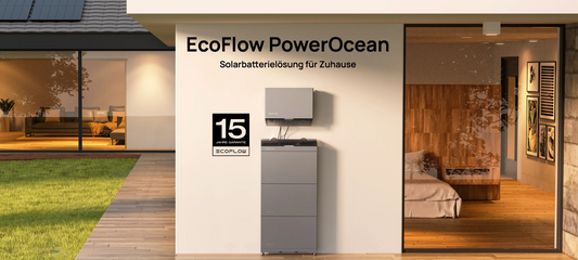 Premium-PV: EcoFlow PowerOcean Solaranlage I LFP-Solarbatterie I AIKO Module Full Black I Installation