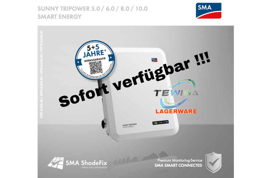SMA STP Sunny Tripower Smart Energy alle Größen Hybridwechselrichter