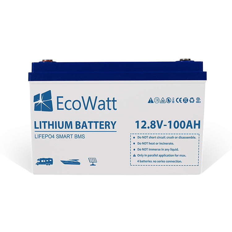 OLALITIO Lithium Batterie LiFePO4 12.8V 150Ah Smart BMS mit Bluetooth –