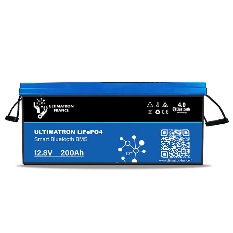 Ultimatron 12V 54Ah, 100Ah, 150Ah oder 200Ah Lithium LiFePO4 Batterie mit Smart BMS + Bluetooth-App