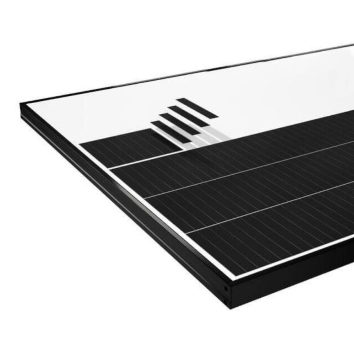 SunPower Solarmodul Performance P6 405 Wp Full Black 30 mm Photovoltaikmodul shingled