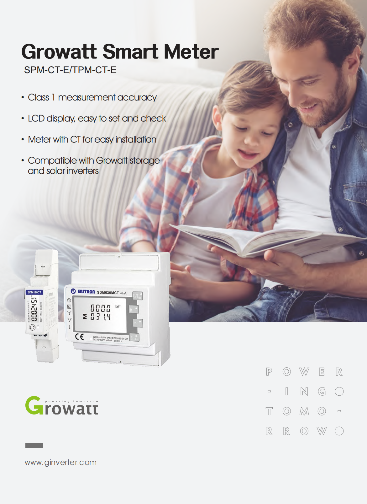Growatt Smart Energy Meter TPM-CT-E (3PH) 100A